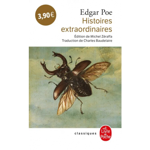 Livre de Poche Histoires extraordinaires Poe Edgar Allan
