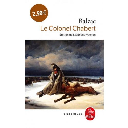Livre de Poche Le Colonel Chabert Balzac Honore de