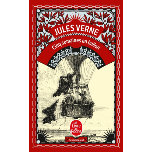 Livre de Poche Cinq semaines en ballon Verne Jules