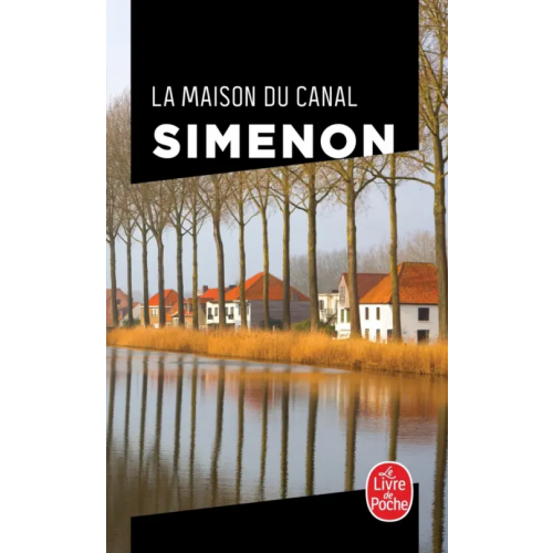 Livre de Poche La Maison du canal Simenon Georges