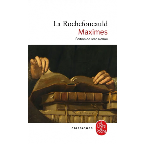 Livre de Poche Maximes de La Rochefoucauld Franсois-Armand-Frederic