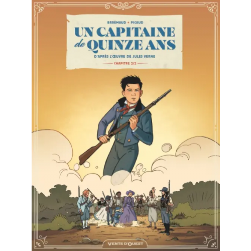 Vents d'Ouest Un capitaine de 15 ans. Tome 2 Brremaud Frederic