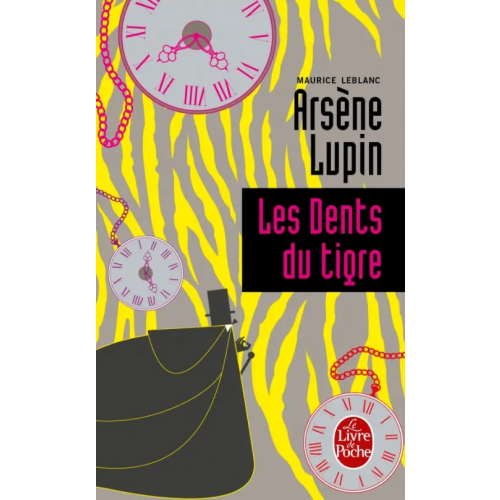 Livre de Poche Les dents du tigre Leblanc Maurice