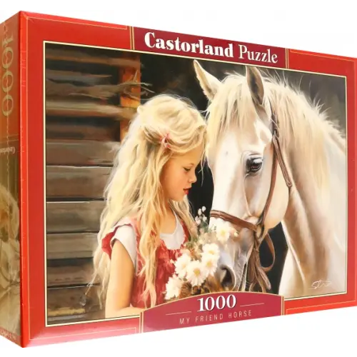 Castorland Puzzle-1000. Мой друг - лошадь