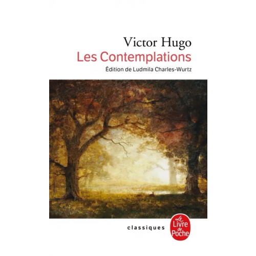 Livre de Poche Les Contemplations Hugo Victor