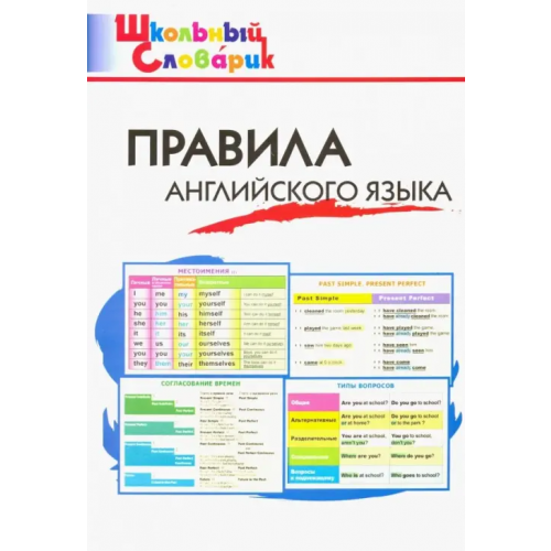 Вако Правила английского языка. Начальная школа. ФГОС Скворцов Владимир Энгельсович, Кулинич Галина Григорьевна
