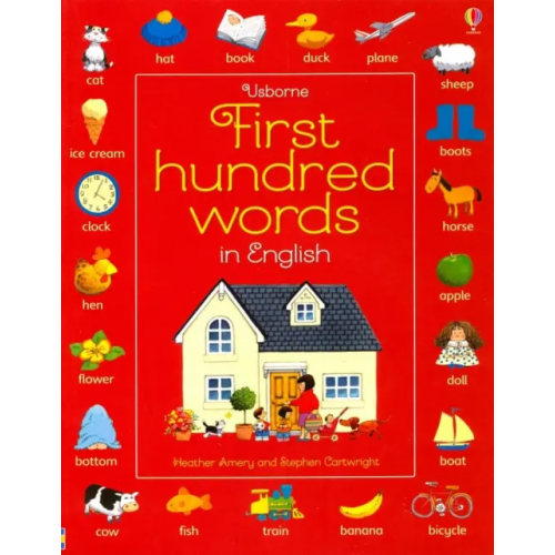 Usborne First Hundred Words in English Amery Heather
