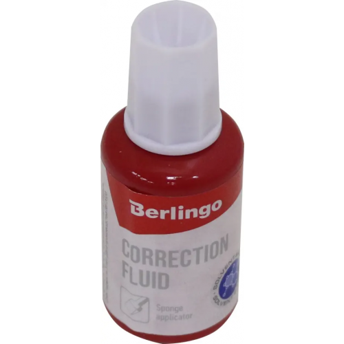 Berlingo Корректирующая жидкость на химической основе, 20 мл
