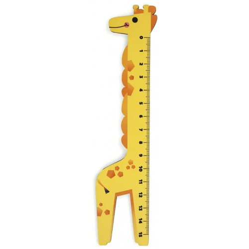 Символик Линейка "Жираф", 15 см