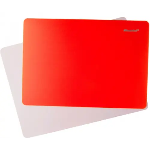 Доска для лепки Silwerhof "Neon", прямоугольная, цвет: оранжевый, А5, арт. 957010