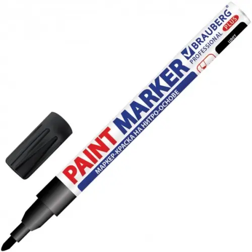 Brauberg Маркер-краска "Paint marker", 2 мм, черный