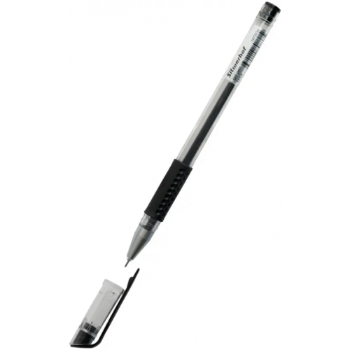 Silwerhof Ручка гелевая "MAX", черные чернила, 0,5 мм, арт. 1473034