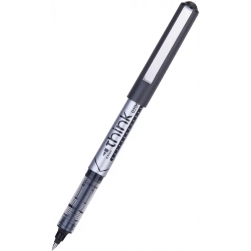 Deli Ручка-роллер 0.5 мм, черный "Think"