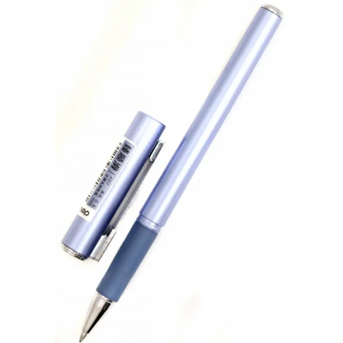 Ручка гелевая 0.5 мм "Deli" черная