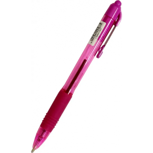 Zebra Ручка шариковая автоматическая Z-grip Smooth, розовая