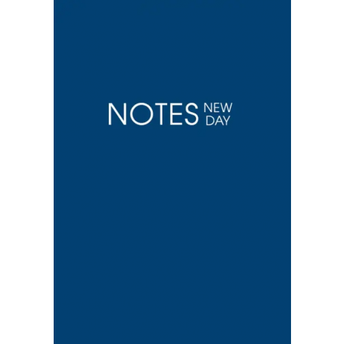Listoff Тетрадь New day Синяя, А5-, 120 листов, линия