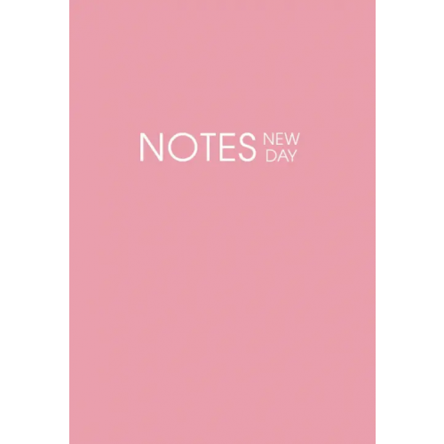 Listoff Тетрадь New day Розовая, А5-, 120 листов, линия