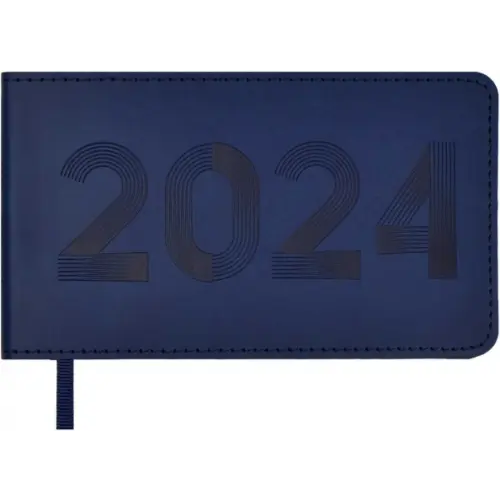 Феникс+ Еженедельник датированный на 2024 год Виннер, синий, 64 листа