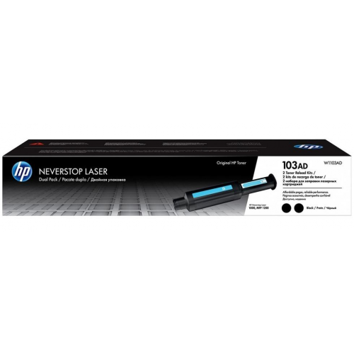 Тонер-картридж оригинальный HP W1103AD 103A черный двойная упаковка 5K