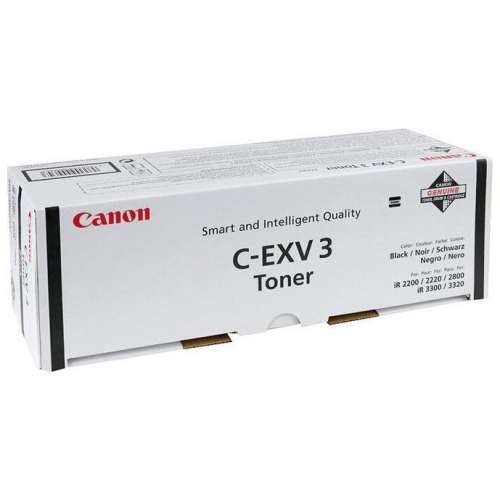 Тонер-картридж оригинальный Canon C-EXV3 BK Toner 6647A002 C-EXV 3 BK черный 15K