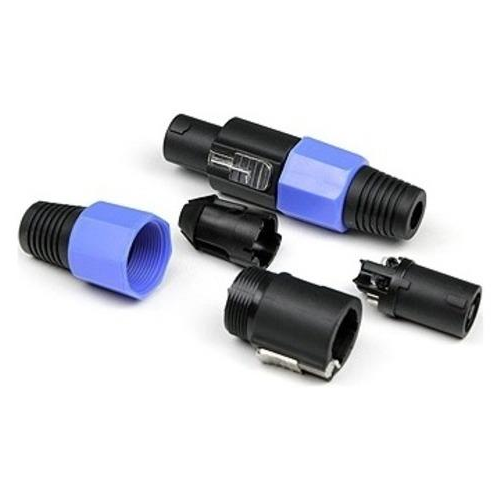 INVOTONE SPK4M Разъем спикон 4pin, кабельный папа [цена за 1 шт, в коробке 24]