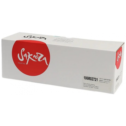 Тонер-картридж совместимый Сакура Sakura SA106R02721 106R02721 черный 5.9K