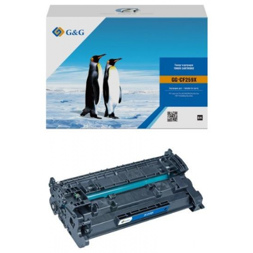 G&G Тонер-картридж совместимый SEINE G&G GG-CF259X CF259X черный повышенной емкости 10K