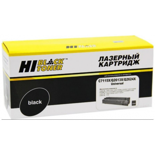 Картридж совместимый Хай-Блэк Hi-Black HB-C7115X HB-C7115X/Q2613X/Q2624X 15x черный 3.5K