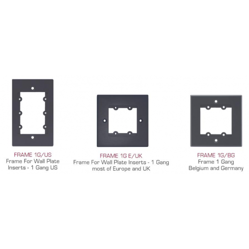 Kramer Electronics FRAME-1G/EUK(W) (85-002199)
