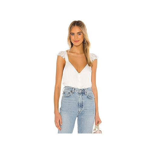 Майка на бретелях the victoria - CAMI NYC S20-35WHT