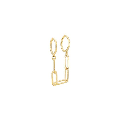 Серьги oval - Adina's Jewels E05082GLD-864