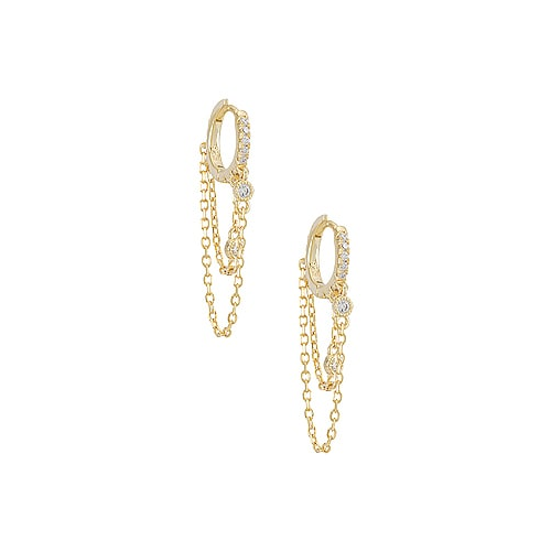 Серьги - Adina's Jewels A141GLD