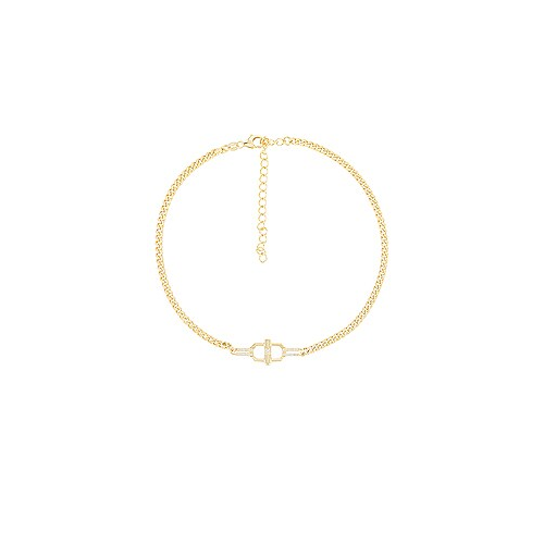 Ожерелье cuban - Adina's Jewels N03330GLD-438