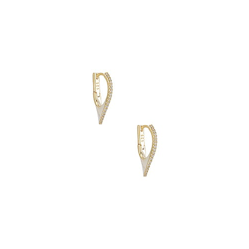 Серьги swirl - Adina's Jewels A280GLD