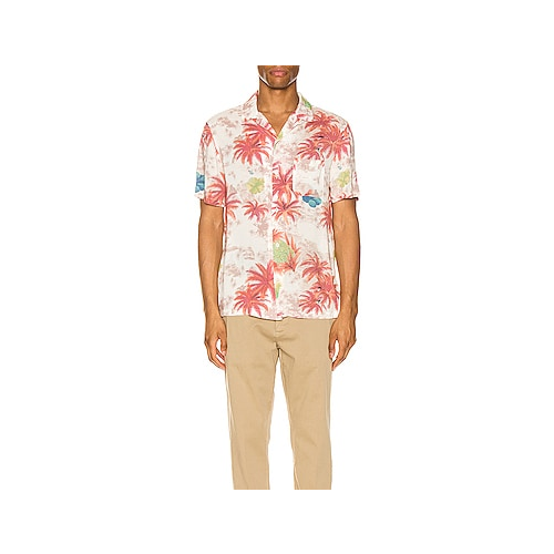 Рубашка с коротким рукавом kanaloa short sleeve shirt - ALLSAINTS MS143S