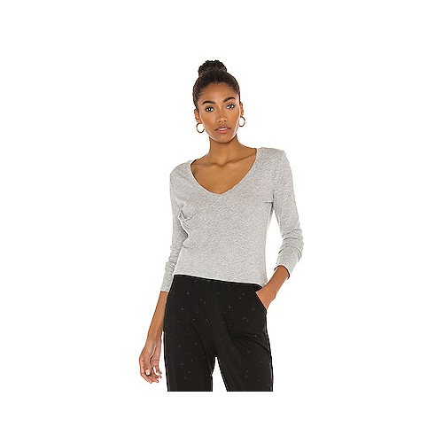 Light weight jersey pocket long sleeve top - Bobi 56A-51133