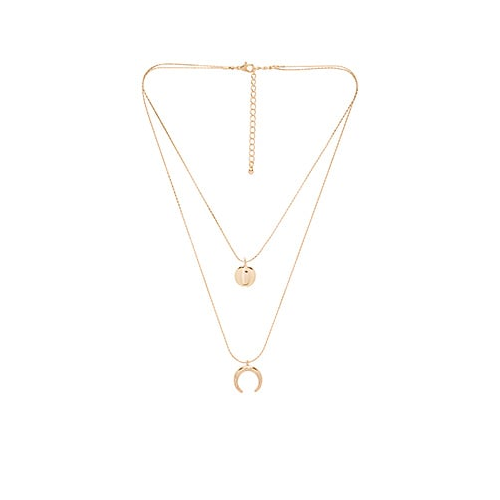 Ожерелье crescent full moon - EIGHT by GJENMI JEWELRY 8NCK236