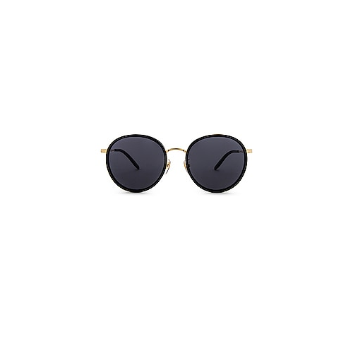 Солнцезащитные очки vintage round - Gucci GG0677SK 001