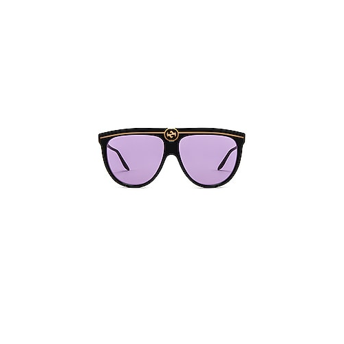 Солнцезащитные очки flat top - Gucci GG0732S 004