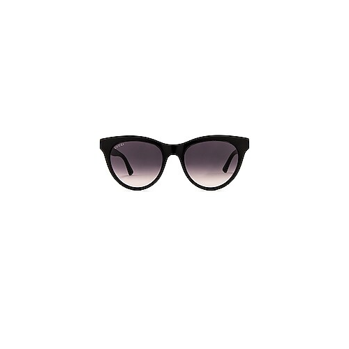 Солнцезащитные очки round cateye acetate - Gucci GG0763S-001 53