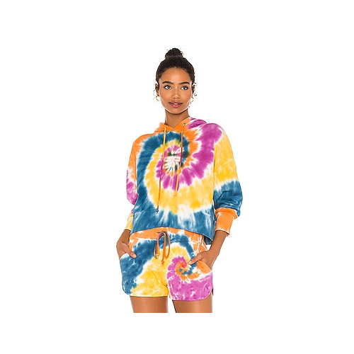 Худи double trouble tie dye - DAYDREAMER S536TDDBL