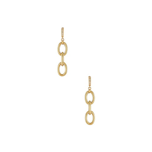 Серьги-звенья forever - Electric Picks Jewelry E821