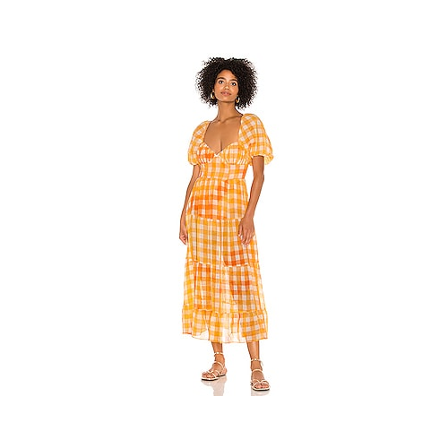 Платье миди mimosa - For Love & Lemons CD2176-SU20