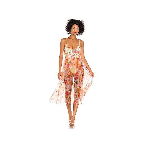 Платье миди peony - For Love & Lemons CD2178-SU20
