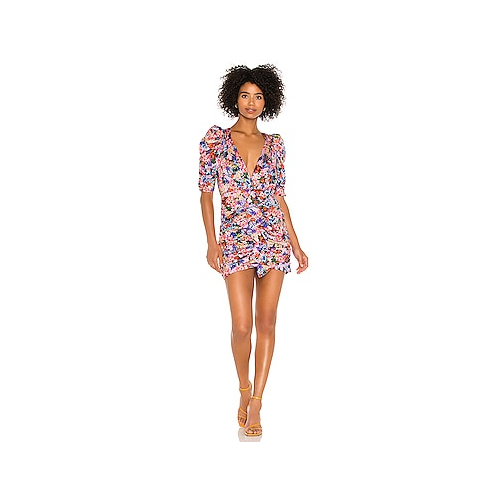Мини платье bouquet - For Love & Lemons CD2183-SU20