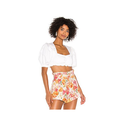Укороченный топ effie - For Love & Lemons CT1604-SU20