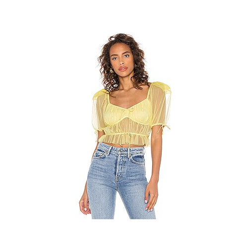 Укороченный топ sunshine - For Love & Lemons CT1607-SU20