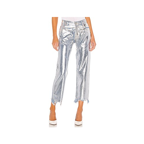 Джинсы с металликом maggie - Free People OB1086873