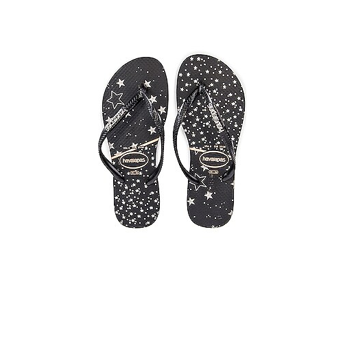 Вьетнамки slim logo metallic - Havaianas 4141363