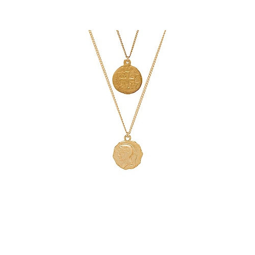Ожерелье - joolz by Martha Calvo WARRIOR COIN SET